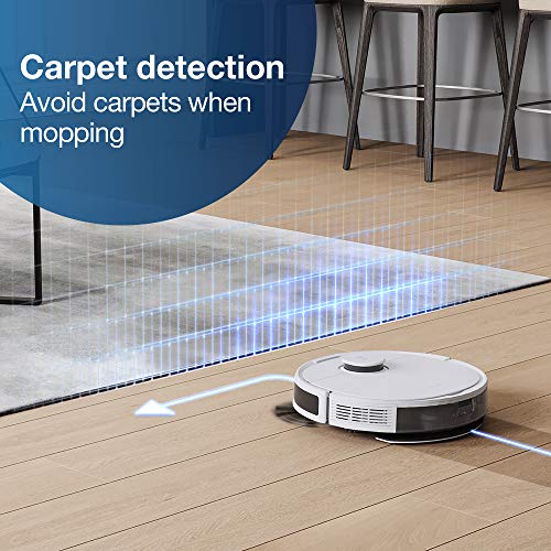 ECOVACS DEEBOT N8+ Robot Vacuum - OZMO™ Mop, Auto-Empty