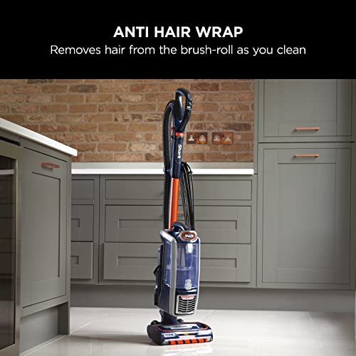 Shark Powered Lift-Away Vacuum with Anti-Hair Wrap - Navy/Orange