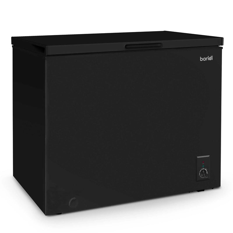 Baridi 142L Chest Freezer: Garage Safe, Adjustable Thermostat