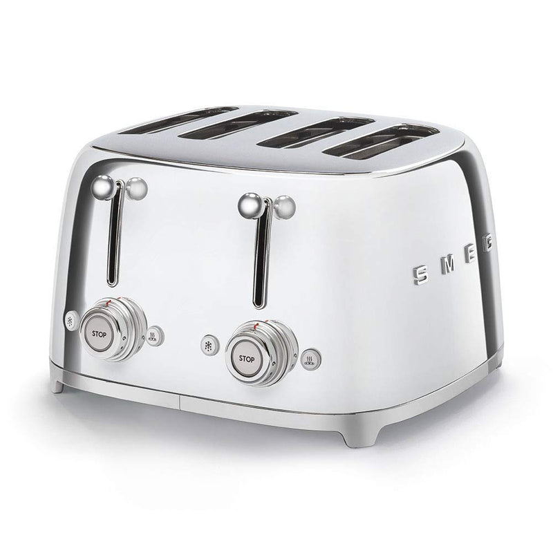 Smeg TSF01CRUK Retro Style 2 Slice Toaster - Cream