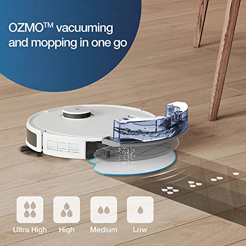 ECOVACS DEEBOT N8+ Robot Vacuum - OZMO™ Mop, Auto-Empty