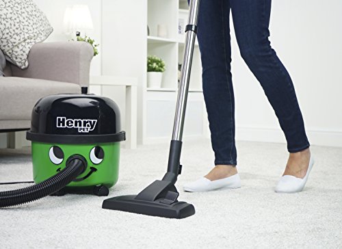 Henry Pet PET200 Bagged Cylinder Vacuum, 9 Litre, 620 Watt, Green