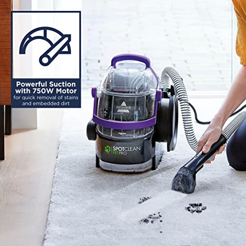 BISSELL SpotClean Pet Pro 750W Portable Carpet Cleaner