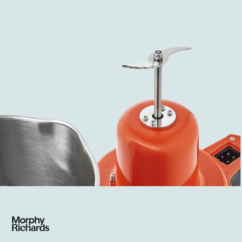 Morphy Richards 1.6L Soup Maker: Dual Programme, Stainless Steel