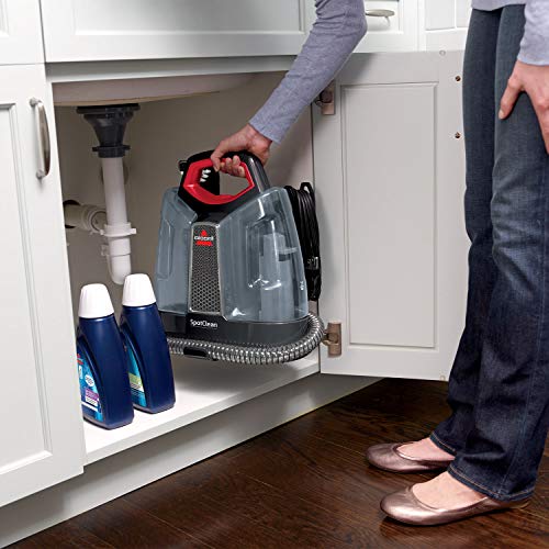 BISSELL SpotClean Portable Carpet Cleaner 36981 Black/ Red