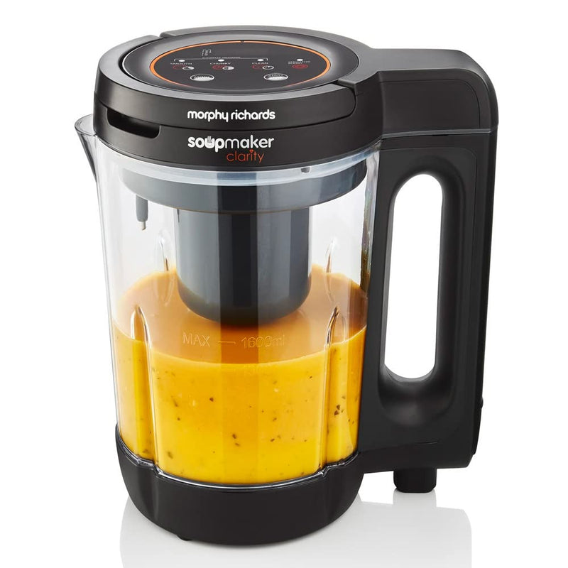 Morphy Richards 1.6L Clarity Soup Maker: Portion Control, 9 Settings