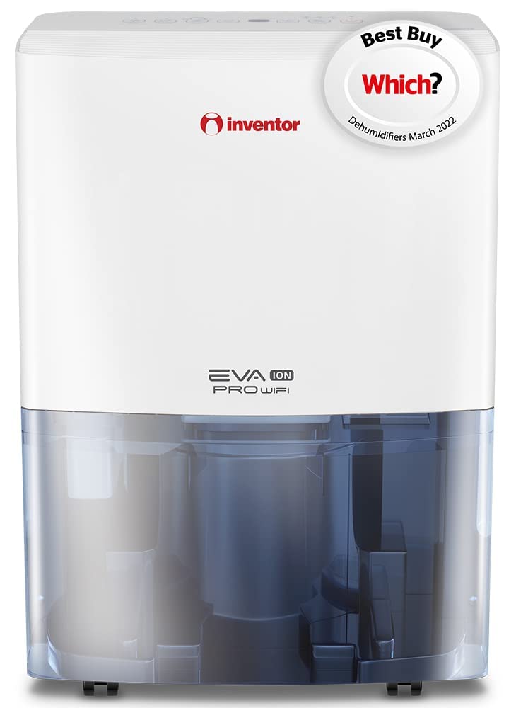 Inventor 20L/Day Dehumidifier, Wi-Fi, Ioniser, Sleep Mode