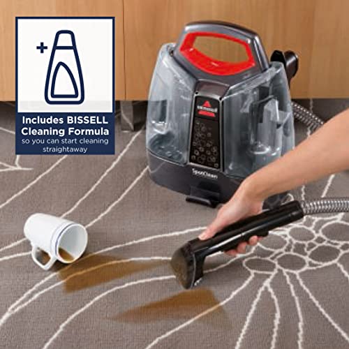 BISSELL SpotClean Portable Carpet Cleaner 36981 Black/ Red