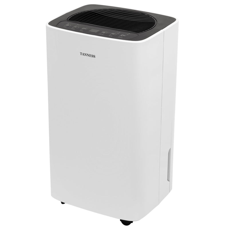 Tanness 12L Dehumidifier: Digital Display, Sleep Mode, Timer