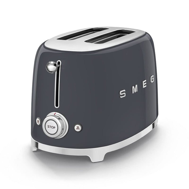 Smeg TSF01CRUK Retro Style 2 Slice Toaster - Cream