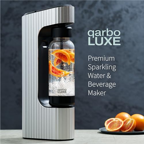 Twenty39 qarbo LUXE Sparkling Water Maker - Amalfi Silver