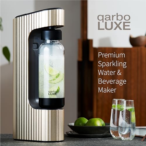 Twenty39 qarbo LUXE Sparkling Water Maker - Amalfi Silver