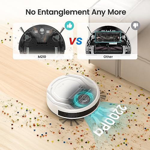 Lefant M210 Robot Vacuum,2200Pa, Wi-Fi/App/Alexa, Pet Hair, Hard Floor