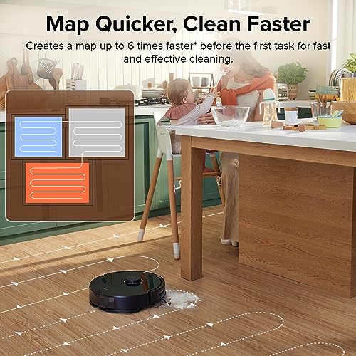 Roborock Q8 Max Robot Vacuum: Dual Brushes, 5500Pa Suction