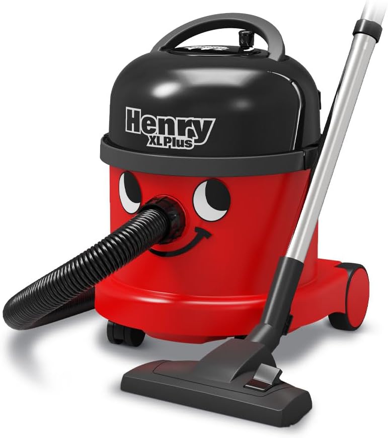 Henry XL Plus NRV370-11, Vacuum Cleaner, Red, 620 W, 15L, 72 Decibeles