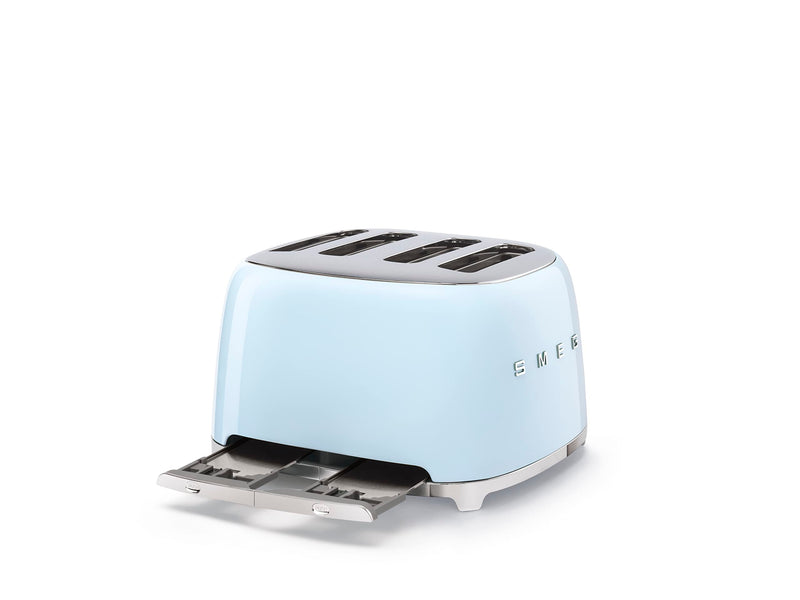 Smeg TSF01CRUK Retro Style 2 Slice Toaster - Cream