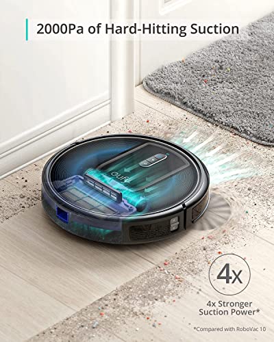 eufy RoboVac G30 - Smart Navigation, 2000Pa Suction, Wi-Fi