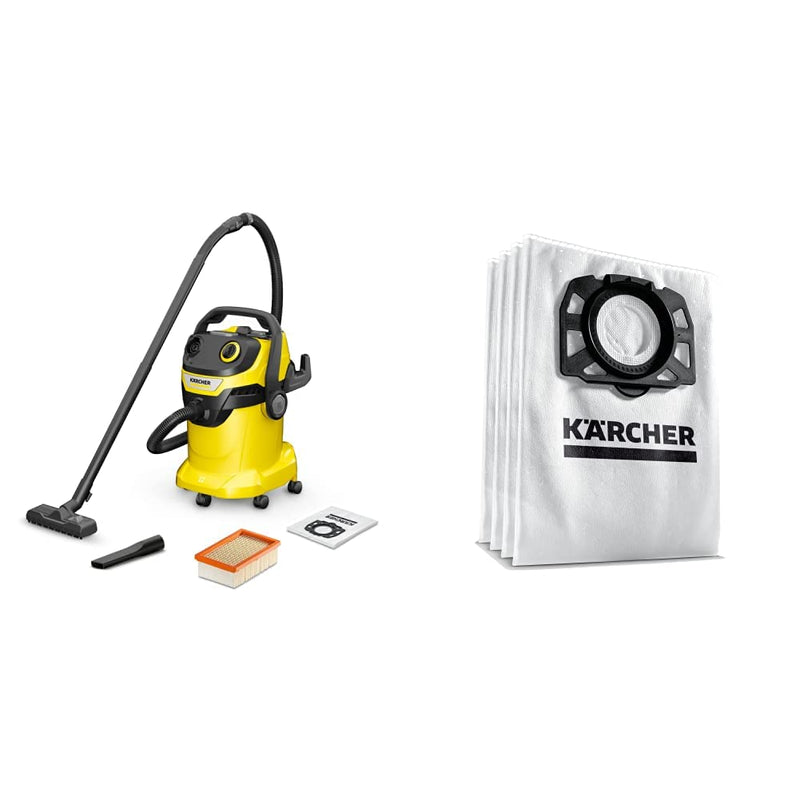 Kärcher WD 5 Wet & Dry Vacuum - 1100W, 25L, Blower Function