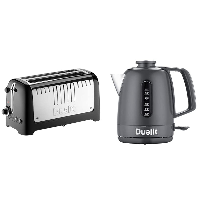 Dualit 46025 2 Slot Long Lite Toaster - Black