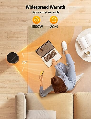 GoveeLife Smart Ceramic Space Heater - App & Voice Control