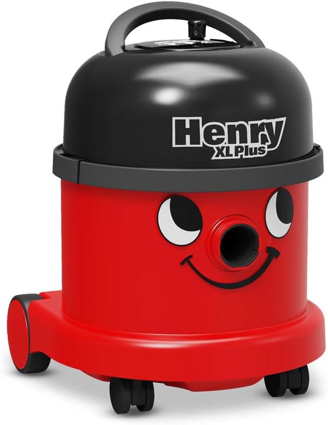 Henry XL Plus NRV370-11, Vacuum Cleaner, Red, 620 W, 15L, 72 Decibeles