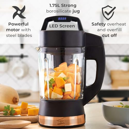 Neo® 4-in-1 Stainless Steel Digital Soup Maker & Blender