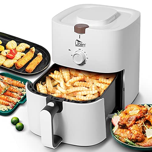 Uten 10L Digital Air Fryer Oven: 12 Preset Menus, LED Touch