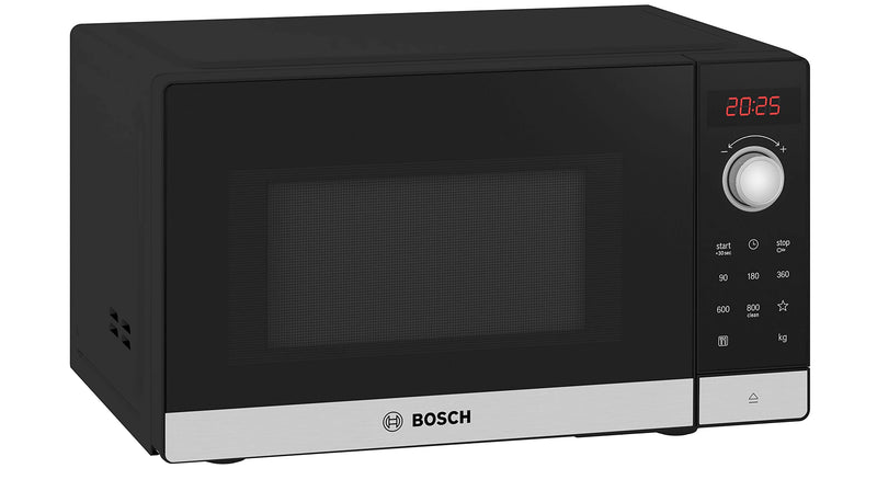 Bosch Serie 2 FFL023MS2B Freestanding Microwave, Stainless Steel