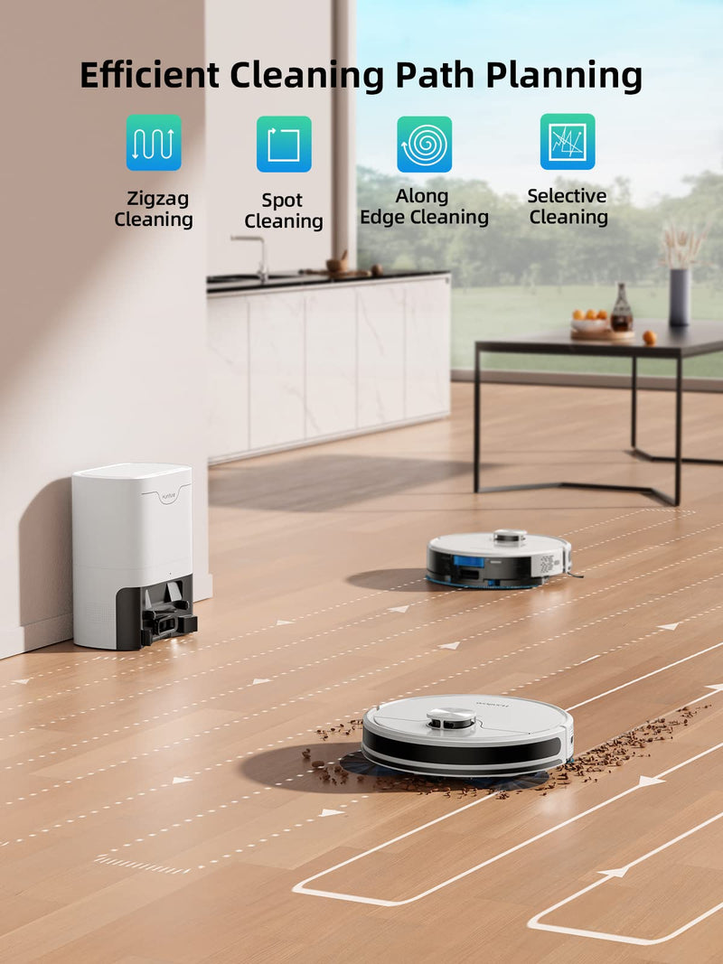 HONITURE Robot Vacuum Cleaner with Mop, 3500pa, WiFi/App