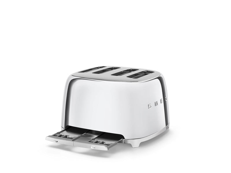 Smeg TSF01CRUK Retro Style 2 Slice Toaster - Cream