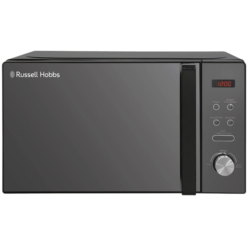 Russell Hobbs RHM1714B 17L Black Digital Microwave: Timer, Defrost