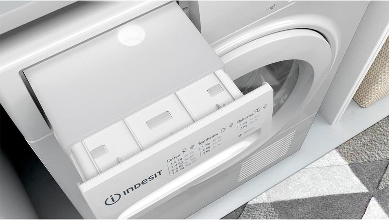 Indesit Freestanding I2D81W 8kg Condenser Tumble Dryer - White