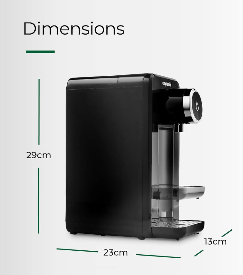 Emperial Instant Hot Water Dispenser - 2.5L Tank, Fast Boil