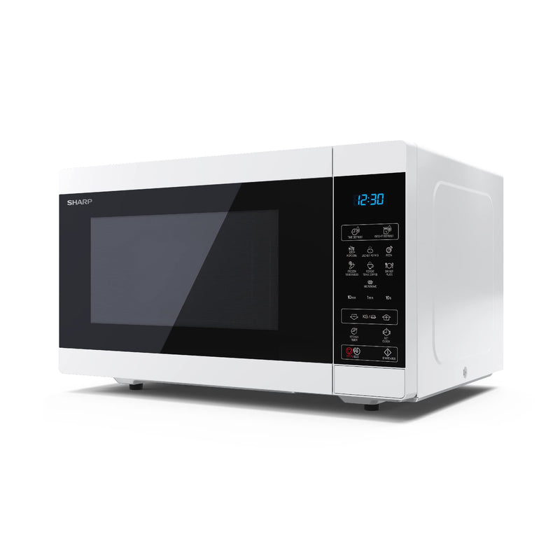 Sharp Compact 20L Microwave: 800W, 11 Power Levels, Defrost, LED Light