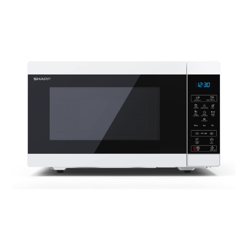 Sharp Compact 20L Microwave: 800W, 11 Power Levels, Defrost, LED Light