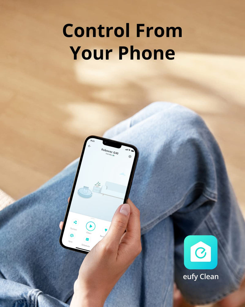 eufy Clean by Anker RoboVac G40 - 2,500 Pa Strong Suction