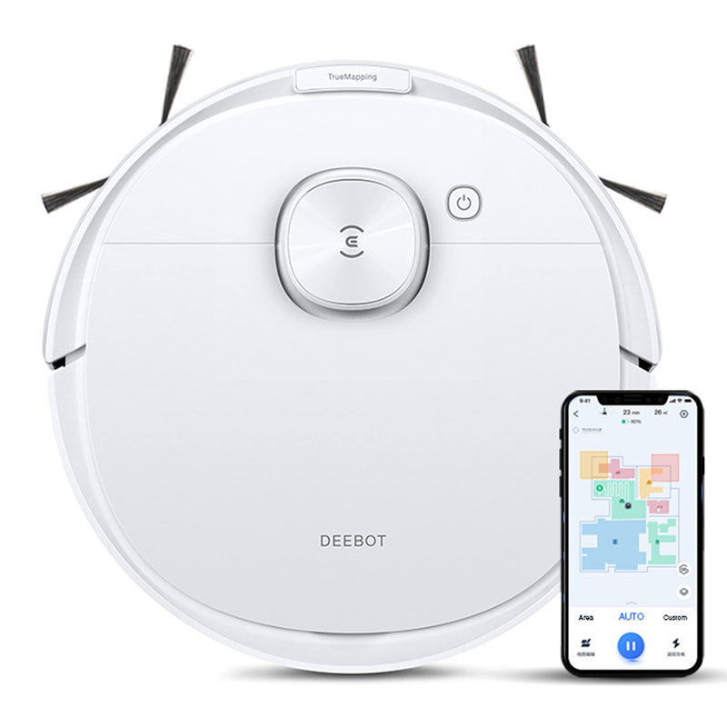 ECOVACS DEEBOT N8+ Robot Vacuum - OZMO™ Mop, Auto-Empty