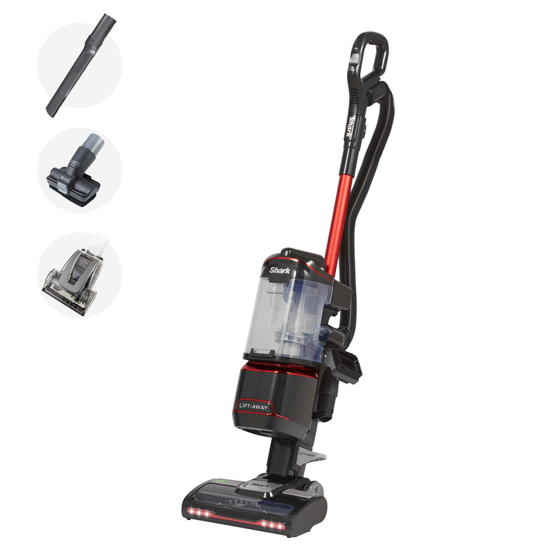 Shark NV602UKT Pet Upright Vacuum: Lift-Away, Anti-Allergen, Red