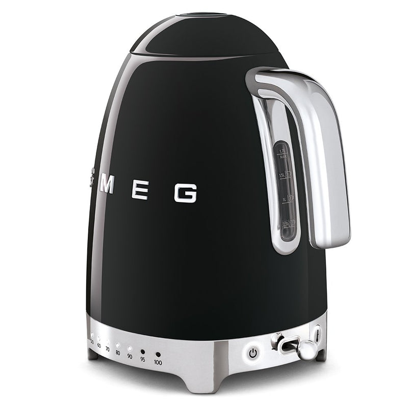 Smeg KLF03BLUK Retro Style Kettle - Black