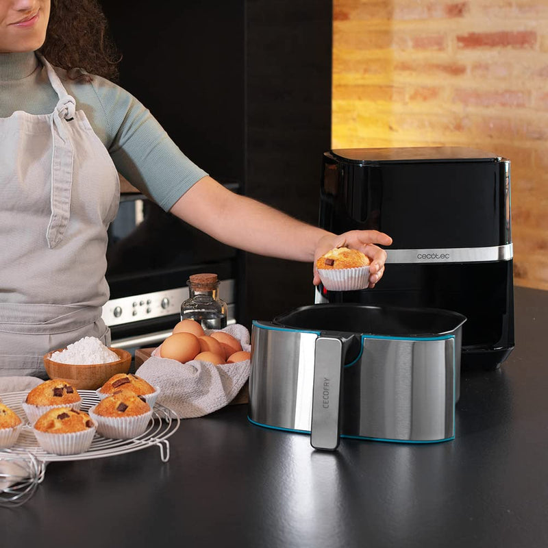 Cecotec Cecofry Full Inox 5500 Pro Air Fryer, 5.5L, 1700W