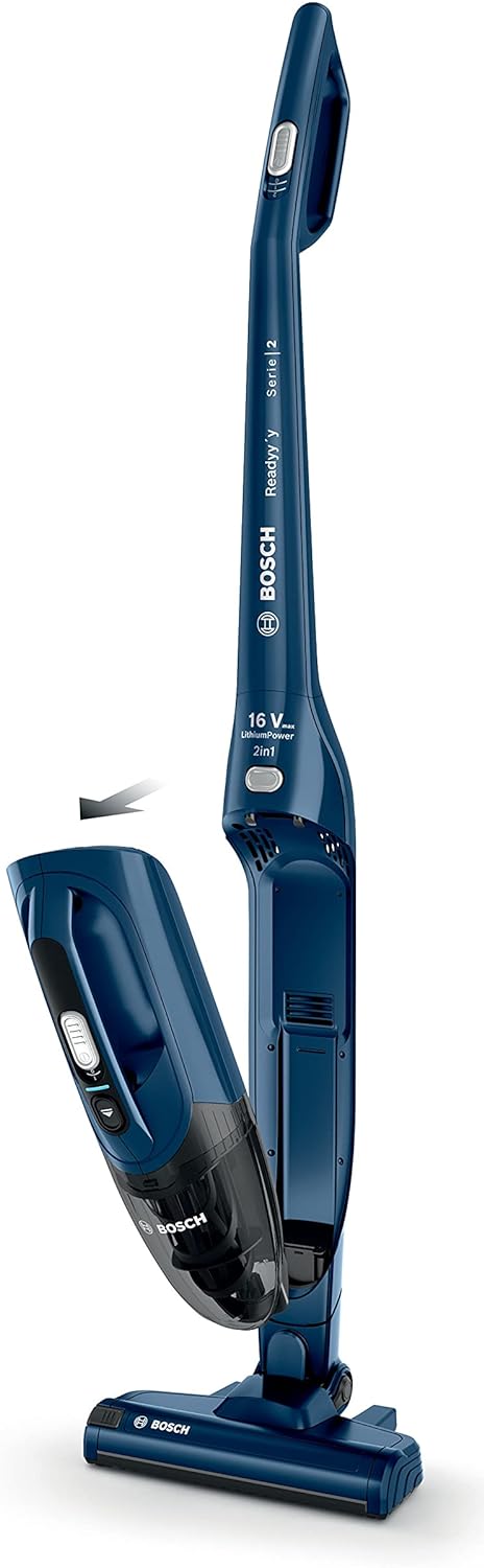 Bosch Readyy’y Serie 2 Cordless Vacuum Cleaner, 16V, 40 min Runtime