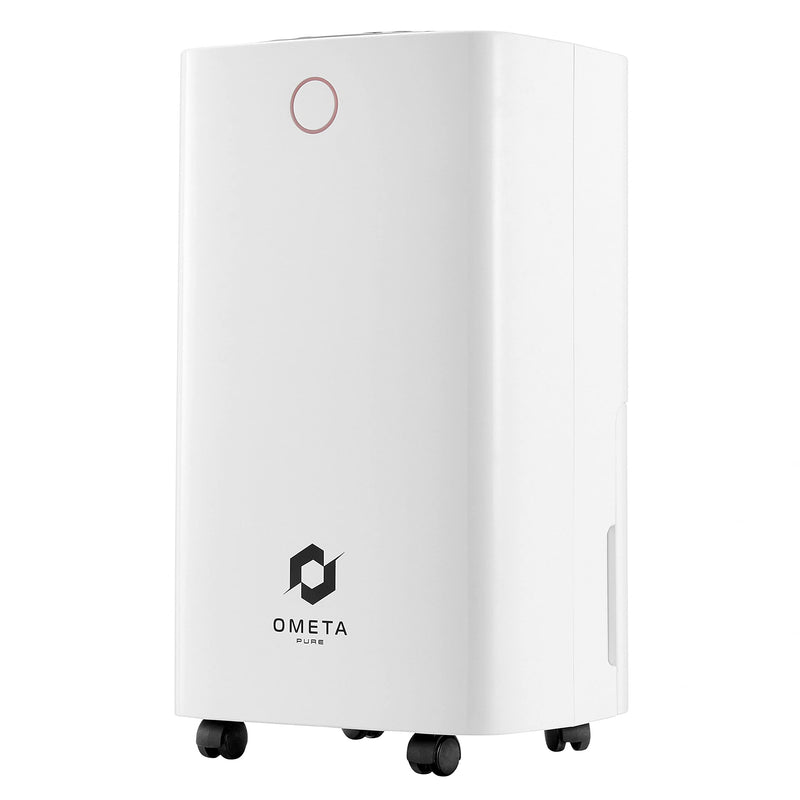 Ometa Pure 12L Dehumidifier with Digital Display & Timer, White