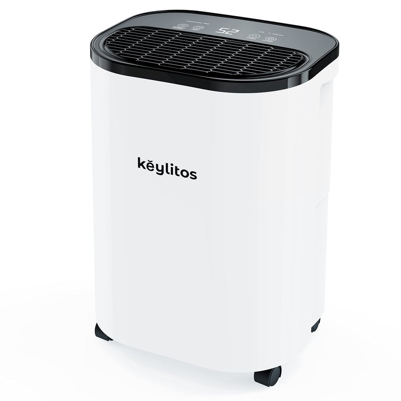 Keylitos 12L Dehumidifier, Digital Display, Quiet Operation