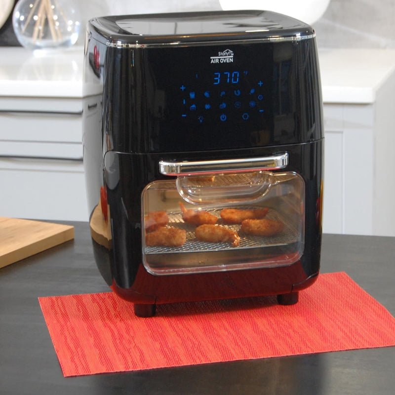 JML 12L Air Fryer Oven - 4-in-1 Rotisserie Airfryer with Touchscreen