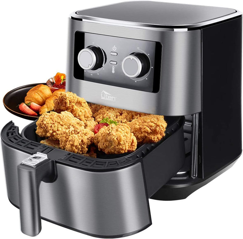 Uten 5.5L Air Fryer Oven, 1700W Rapid Air Technology, Healthy Cooking