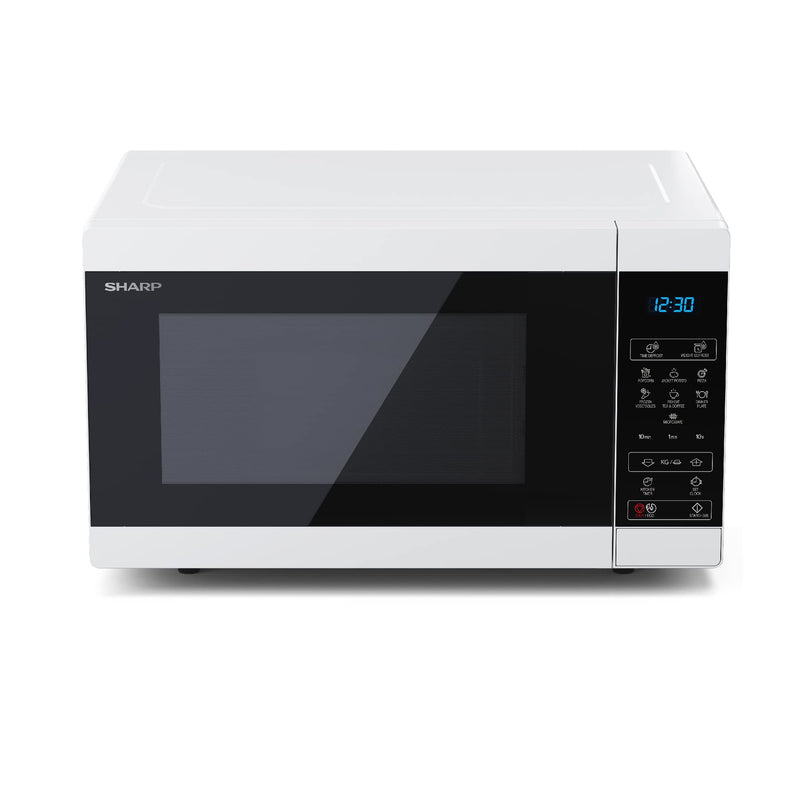 Sharp Compact 20L Microwave: 800W, 11 Power Levels, Defrost, LED Light