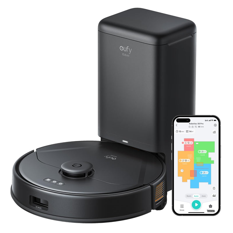 eufy BoostIQ 15C MAX Robot Vacuum - Wi-Fi, Powerful Suction