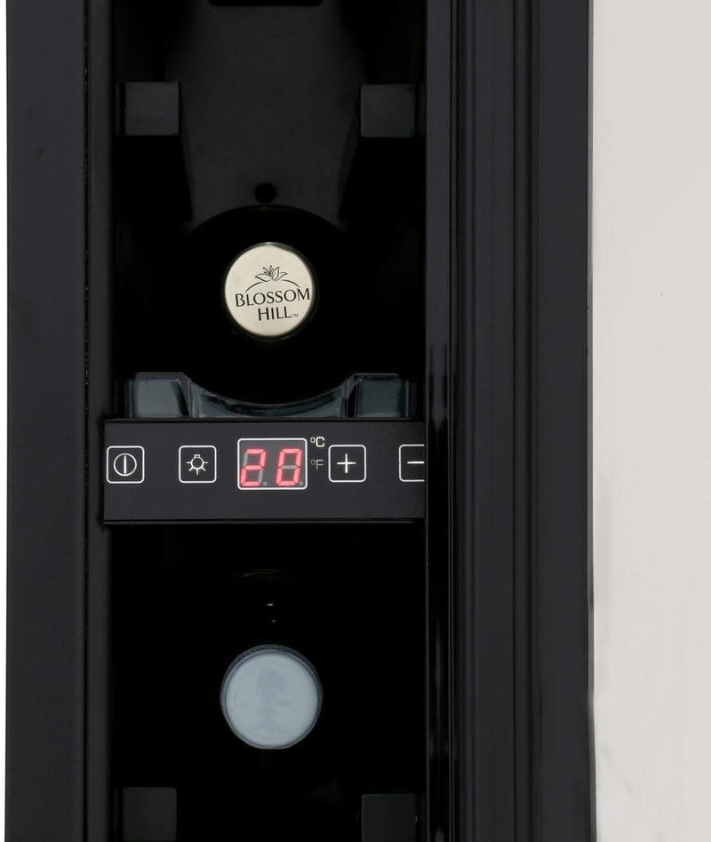 CDA Single Zone Under Counter Wine Cooler, 7 Bottle Capacity