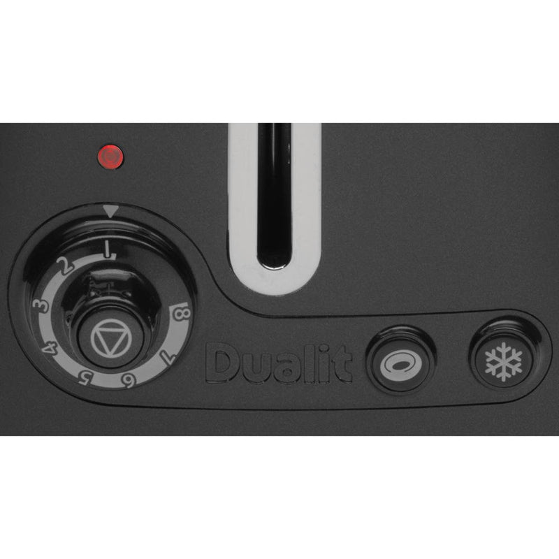 Dualit 46025 2 Slot Long Lite Toaster - Black