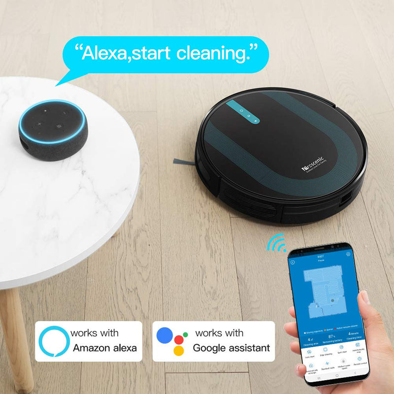 Proscenic 850T Robot Vacuum - 3000Pa, WiFi/Alexa, Self-Charging